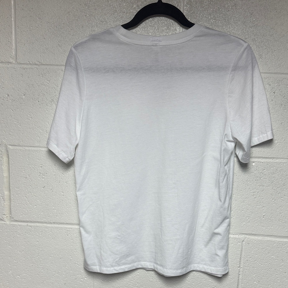 SKIMS White Short Sleeve Tee - Picture 4 of 5